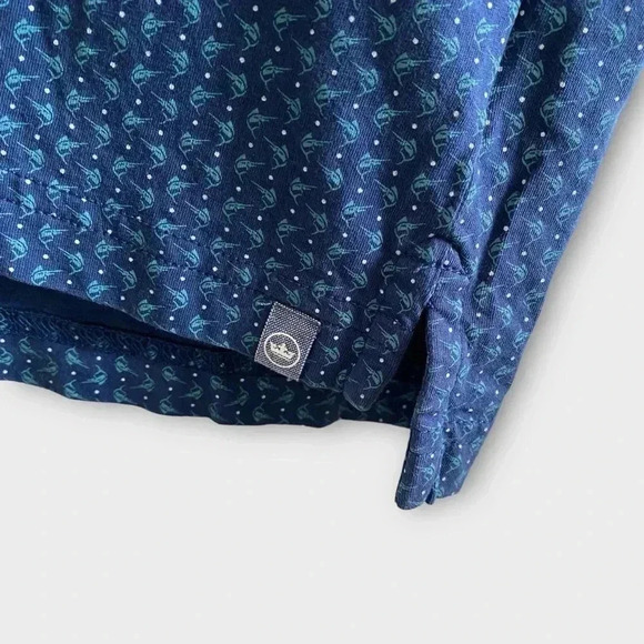 PETER MILLAR 100% Pima Cotton Blue Polo Shirt Sz XXL - Picture 7 of 7